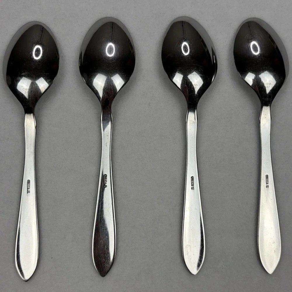 Oneida Simba-Jacqueline Stainless Steel Soup Spoons Set of 4